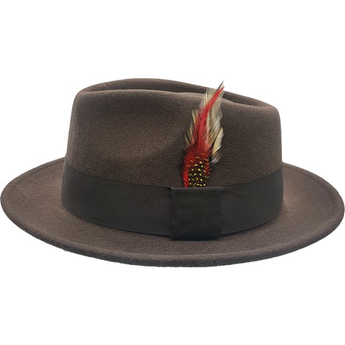 Wool Felt Trilby Hat