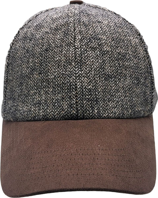 Wool & Suede Baseball Cap