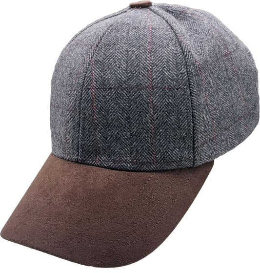 Wool & Suede Baseball Cap