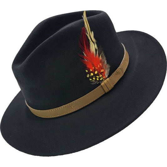 Wool Felt Classic Fedora Hat