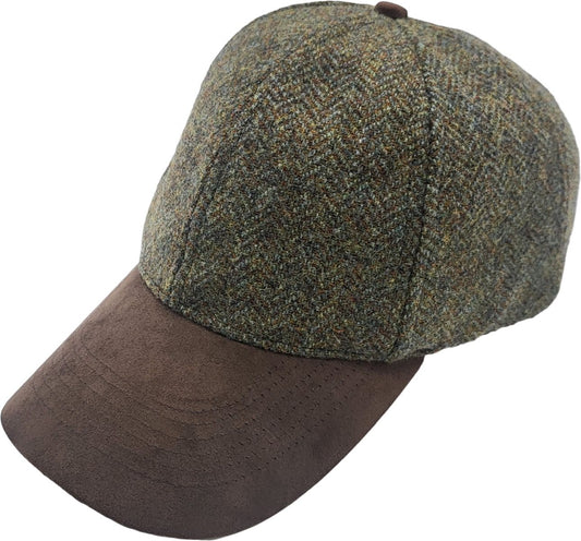 Wool & Suede Baseball Cap