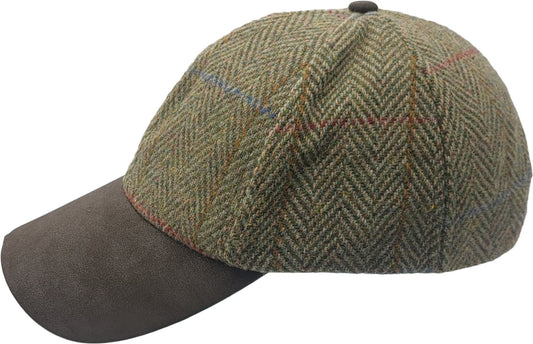 Wool & Suede Baseball Cap