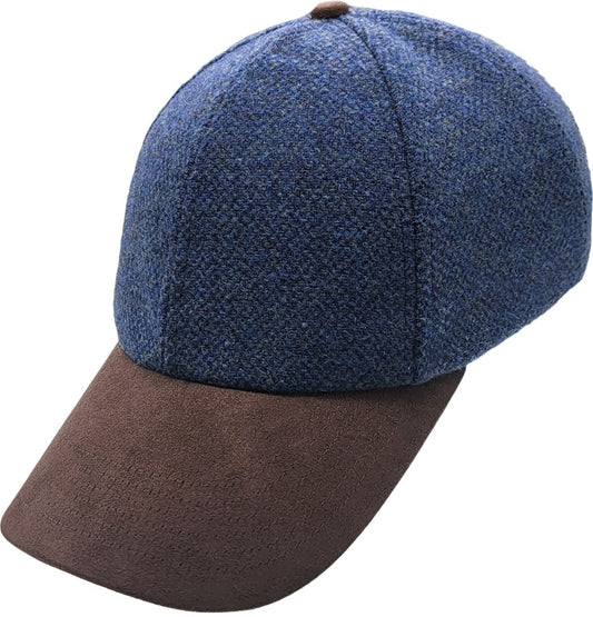Wool & Suede Baseball Cap